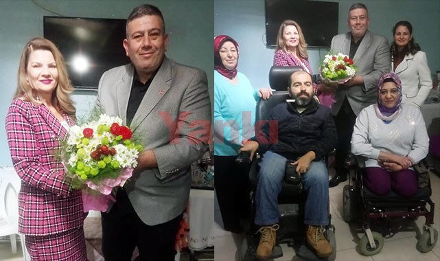 Başkan Çiçekçi’den Bedensel Engelliler Derneğine ziyaret