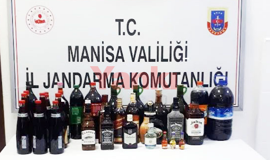 Irlamaz’da kaçak içki operasyonu: 1 gözaltı