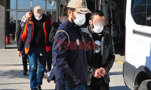 Manisa'da DEAŞ ile PKK operasyonu: 9 şüpheli adliyede