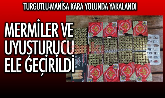 Otomobilde 300 tabanca mermisi bulundu