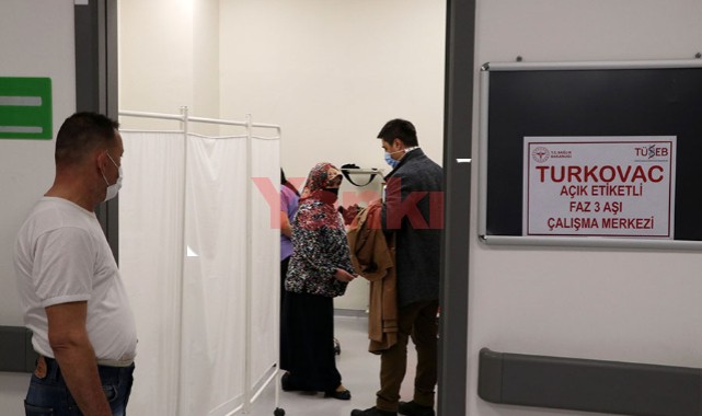 Yerli aşı TURKOVAC Manisa'da uygulanmaya başlandı
