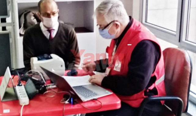 Adliyede kan bağışı kampanyası