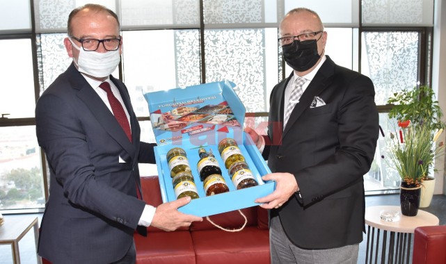 Akın’dan Ergün’e ziyaret