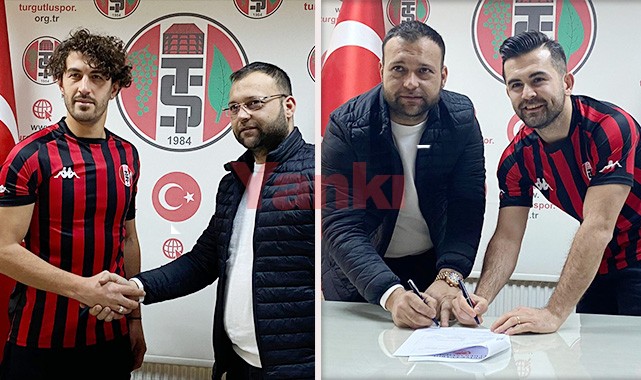 Ali Kuçik ve Ahmet Şahbaz Turgutluspor’da