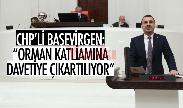 Başevirgen: "Orman katliamına davetiye çıkartılıyor"