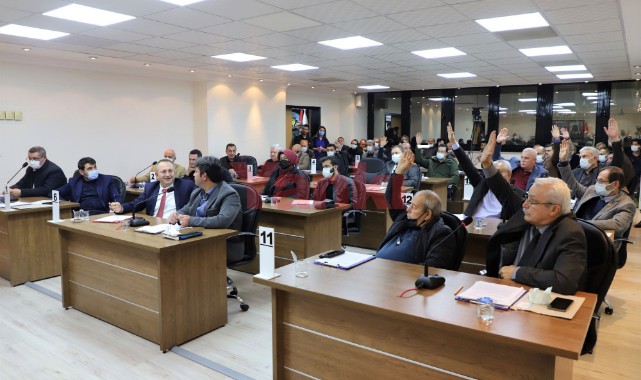 Belediye meclisi 8 maddeyi karara bağladı
