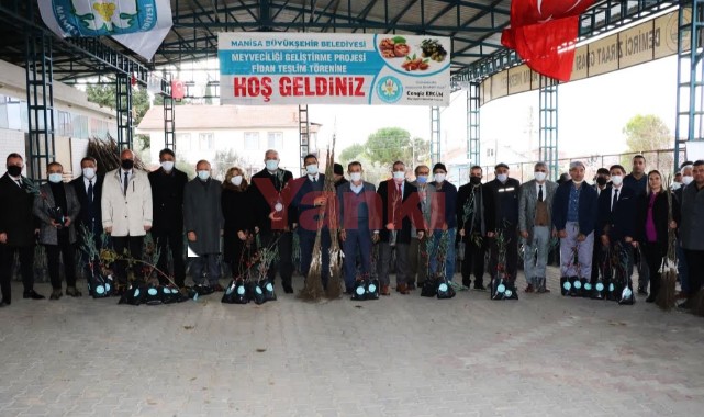 Büyükşehir'den üreticilere %75 hibe ile meyve fidanı desteği