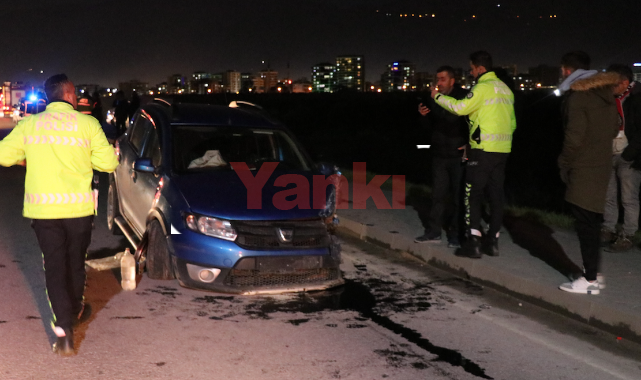 İki otomobilin çarpıştığı kazada 3 kişi yaralandı