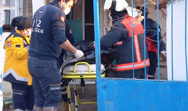 Manisa'da evde çıkan yangında bir kişi öldü
