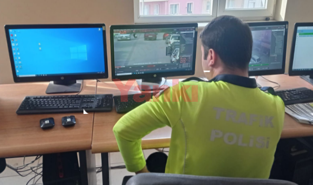 Turgutlu’da trafiğe kameralı denetim