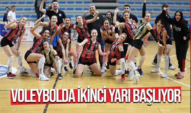 Voleybolda ikinci yarı başlıyor