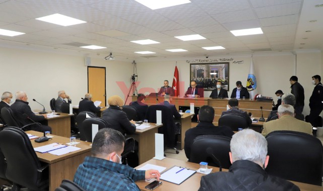 Yeni yılın ilk meclis toplantısı gerçekleştirildi