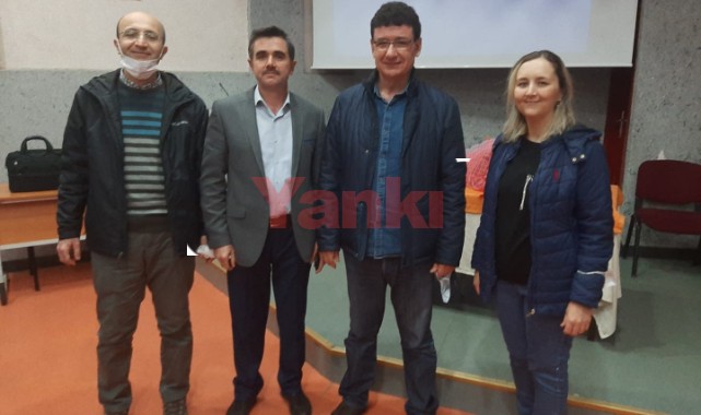 ‘Bonus Hoca’ Niyazi Üzmez Anadolu Lisesinde Konferans Verdi
