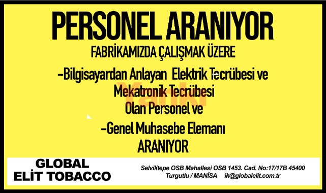 Personel Aranıyor