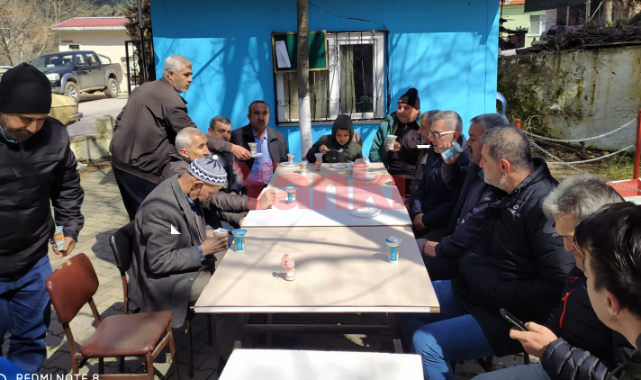 4 köyün vatandaşlarından aile hekimleri Durmuş'a vefa