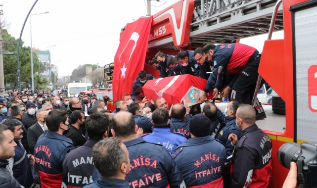 Büyükşehir’den Vefat Eden İtfaiye Personeline Veda