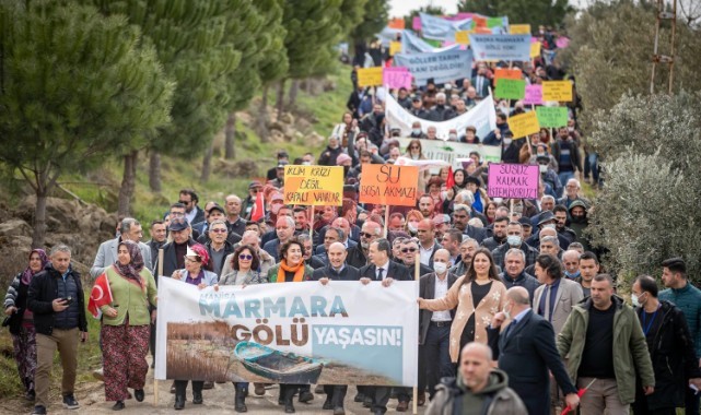 'Marmara Gölü Yaşasın' etkinliği düzenlendi
