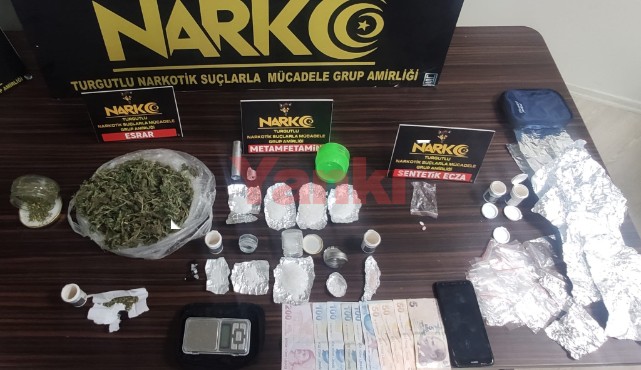 Turgutlu'da uyuşturucu operasyonunda 1 tutuklama