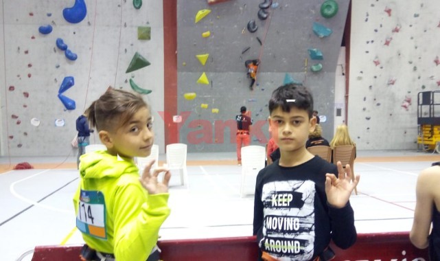 Turgutlulu sporcular 'Spor Tırmanış Türkiye Şampiyonası'nda yarıştı