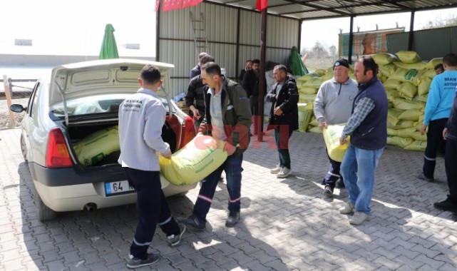 4213 üretici Büyükşehir’in gübre desteğinden faydalandı