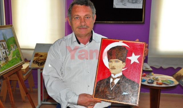 'Hademe ressam'ın hayali sergi açmak
