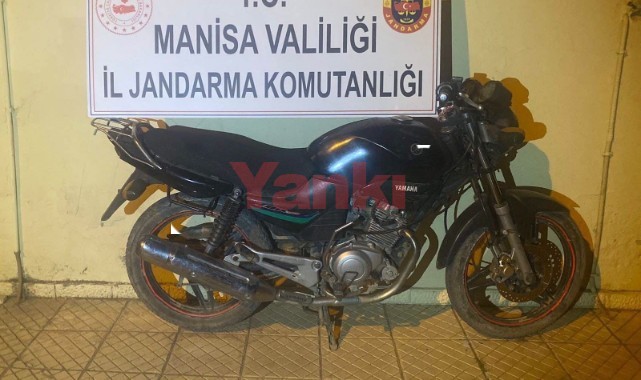 Jandarma’nın durdurduğu motosiklet çalıntı çıktı