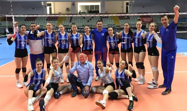 Seramiksan'ın yıldız kızları Türkiye finaline kaldı
