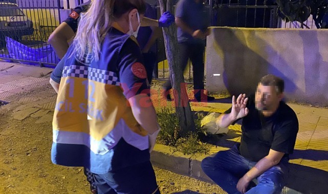 Alkollü kişi, polis ekiplerine zor anlar yaşattı