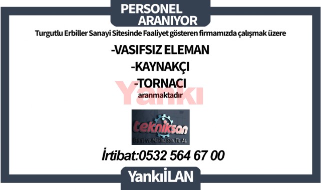 Eleman Aranıyor
