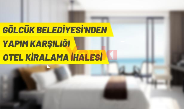 Gölcük Belediyesi'nden irtifak hakkı tesisi