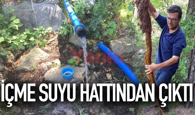 İçme Suyu Hattından 5 Metrelik Kunduz Çıktı