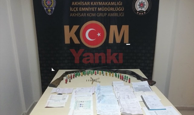 Manisa'da tefecilik operasyonunda 12 kişi gözaltına alındı