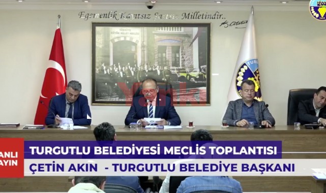 Turgutlu Belediyesi Meclis Toplantısı Başladı