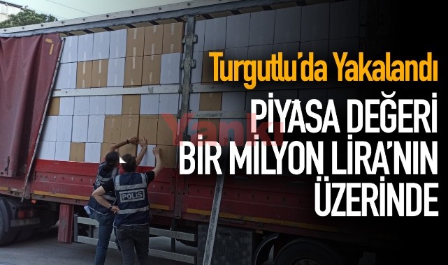 Turgutlu'da yakalandı...