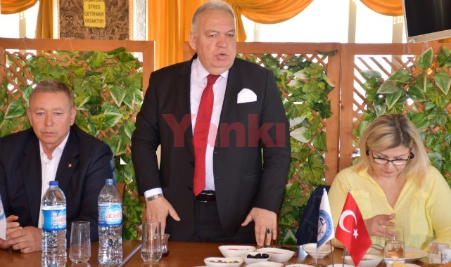 TUTSO Başkanı Aydın, 12'nci meslek grubu üyelerinin sorunlarını dinledi