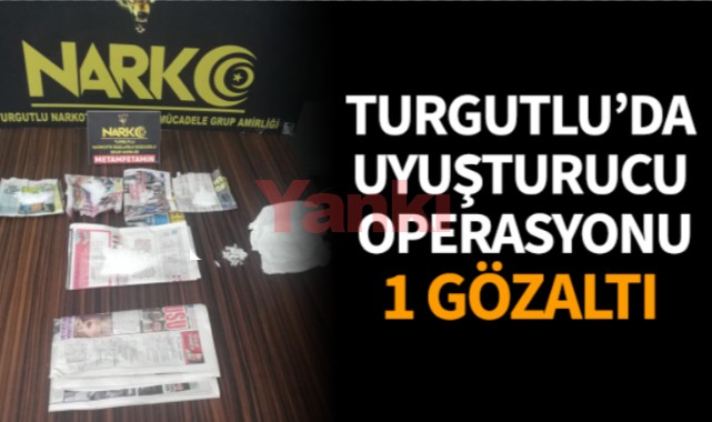 Uyuşturucu operasyonu: 1 gözaltı