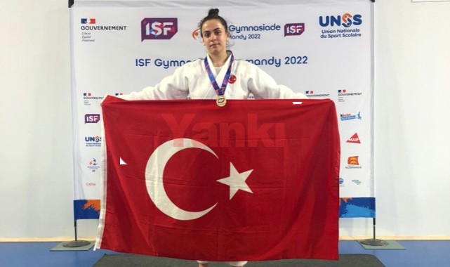 Yunusemre Belediyesporlu Sümeyye dünyanın zirvesinde