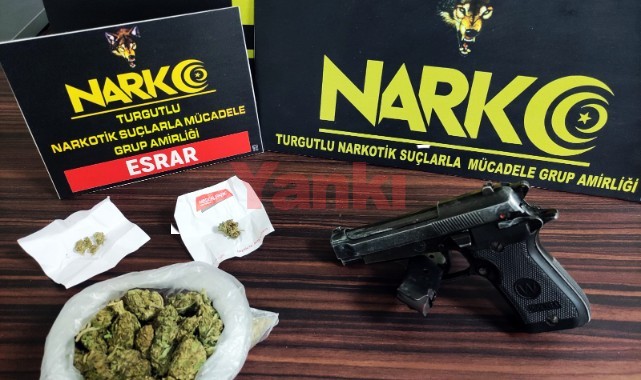 46 gram esrarla yakalanan şüpheli tutuklandı!