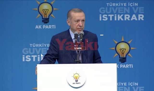 Erdoğan: İşte söylüyorum, Cumhur İttifakı'nın adayı Tayyip Erdoğan