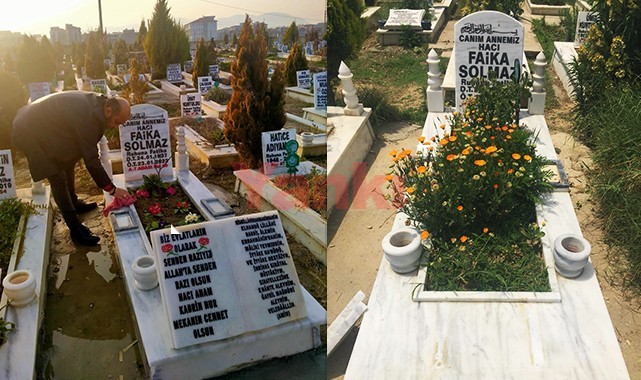 Hırsızlar mezarlığa dadandı!
