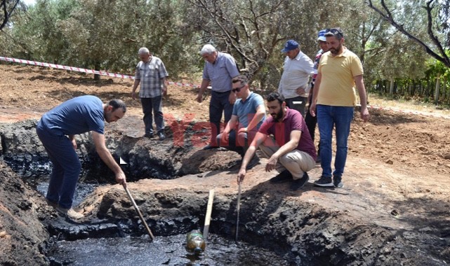 Sondajdan çıkan siyah maddede petrol tespit edildi