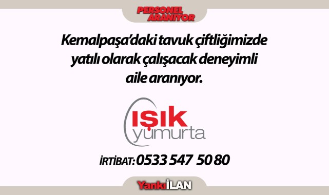 Tavuk Çiftliğinde Çalışacak Aile Aranıyor