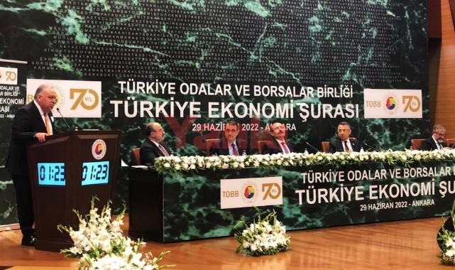 TUTSO Başkanı Aydın TOBB Ekonomi Şurası’nda