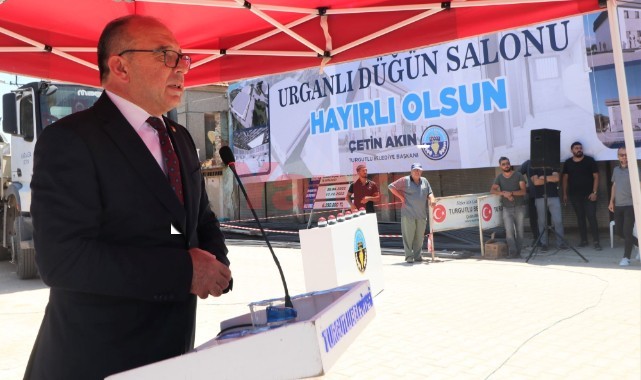 Akın temel atma töreninde konuştu: '30 Senedir Niye Yapmadılar?'