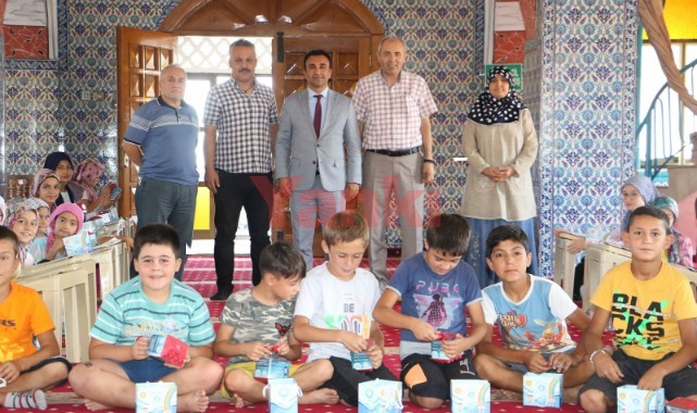 MASKİ’den Avşar'daki yaz kur’an kursu öğrencilerine su tasarrufu eğitimi