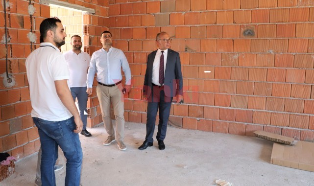 Taziye Evi ve Çocuk Kültür Sanat Merkezi İnşaatı İlerliyor