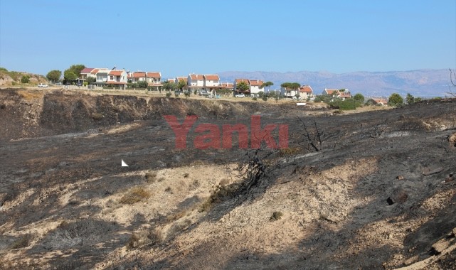 Vali Köşger, Çeşme'deki yangında soğutma çalışmalarının sürdüğünü bildirdi