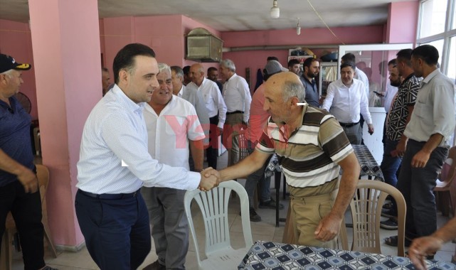 AK Partili Baybatur, Ahmetli ilçesini ziyaret etti