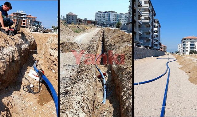 Ergenekon Mahallesi’ne yeni içme suyu şebeke hattı