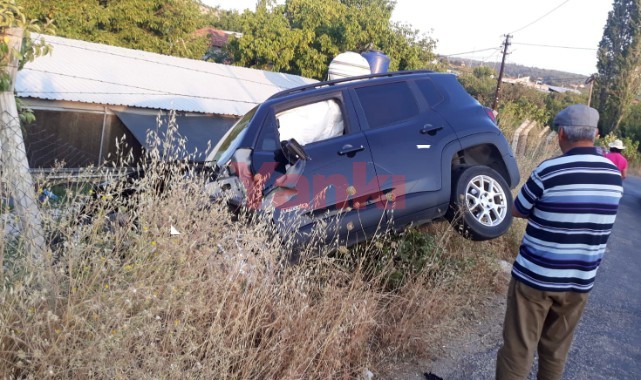 Turgutlu’da iki otomobil çarpıştı: 5 yaralı
